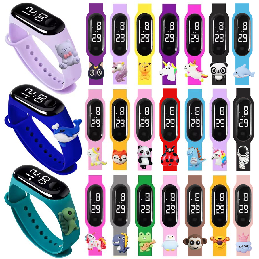 Smartwatch Digital Watches For Kid Girl - 2025 New Kids Smart Touch Led