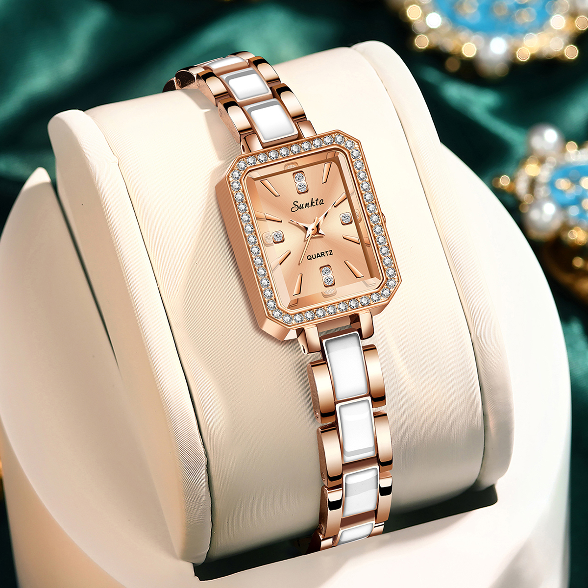 Luxury Ceramic Watch - LIGE Luxury Women's Watch New Simple