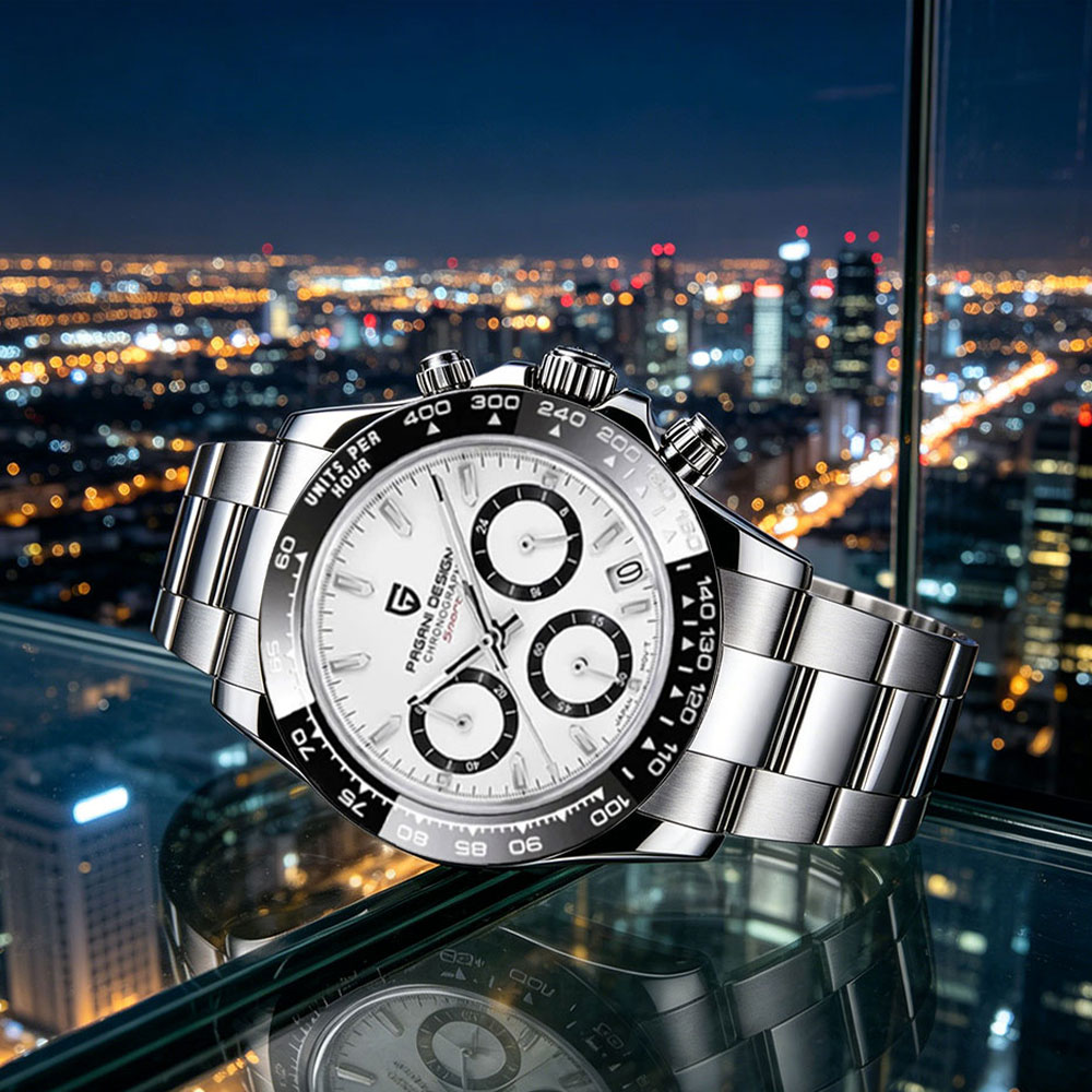 Luxury Ceramic Watch - PAGANI DESIGN Top Men Business Watch