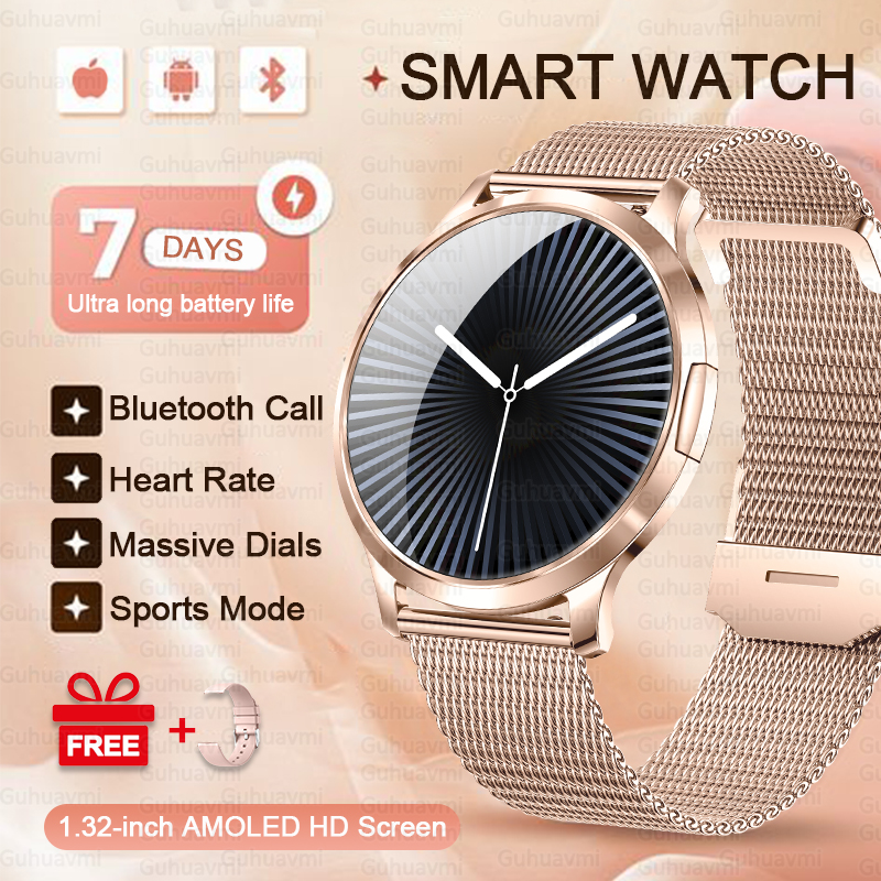 Smartwatch Luxury Watches For Women - 2025 New Bluetooth Call Smart Watch