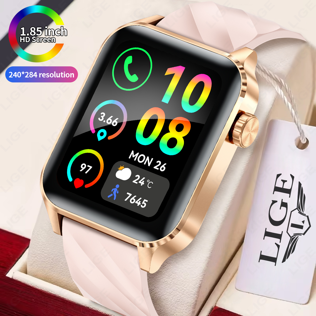 Smartwatch Ladies Watches For Women - 2025 New Women Smart Watch Men