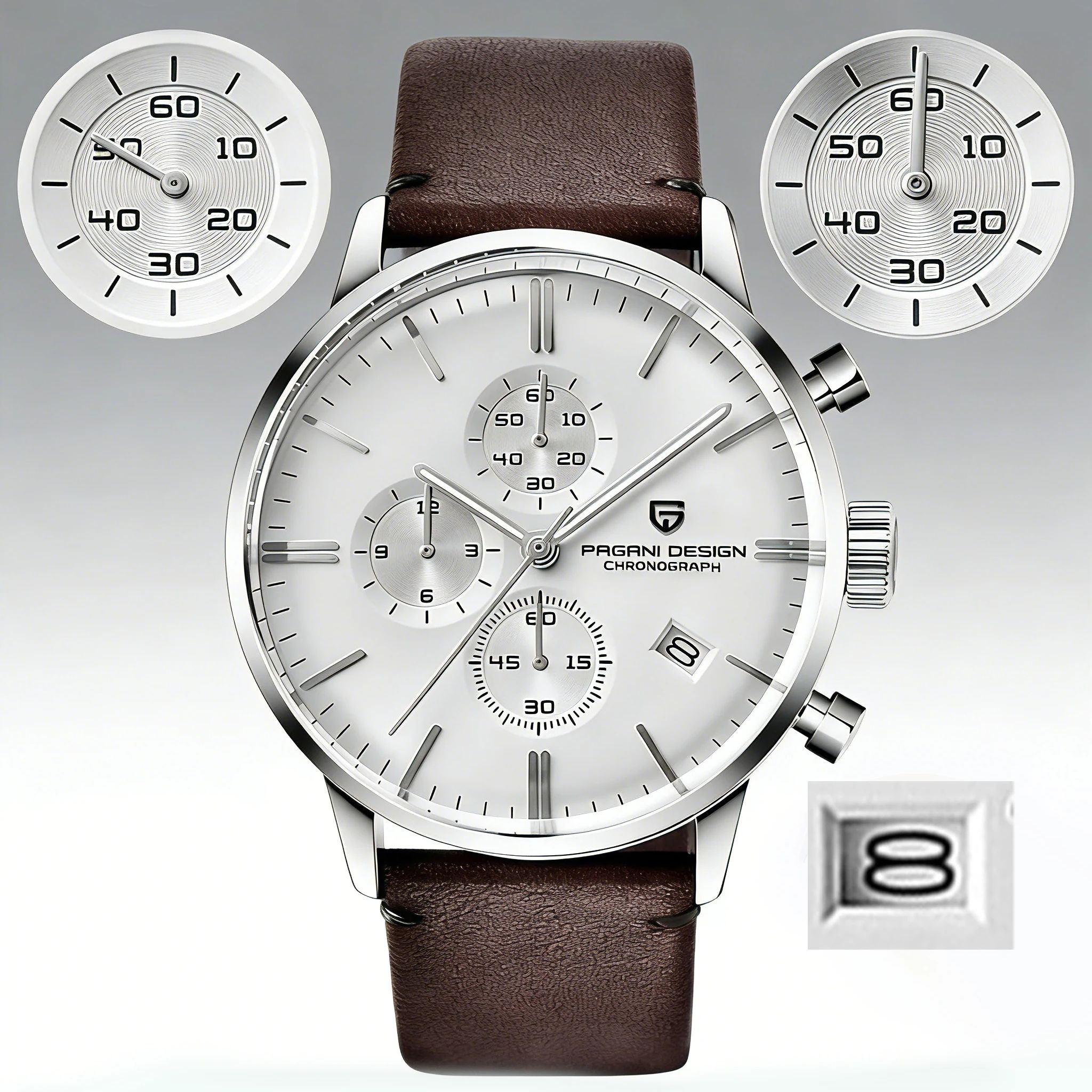 Smartwatch Slim Watches For Men - PAGANI DESIGN 2026 New Mens Watch