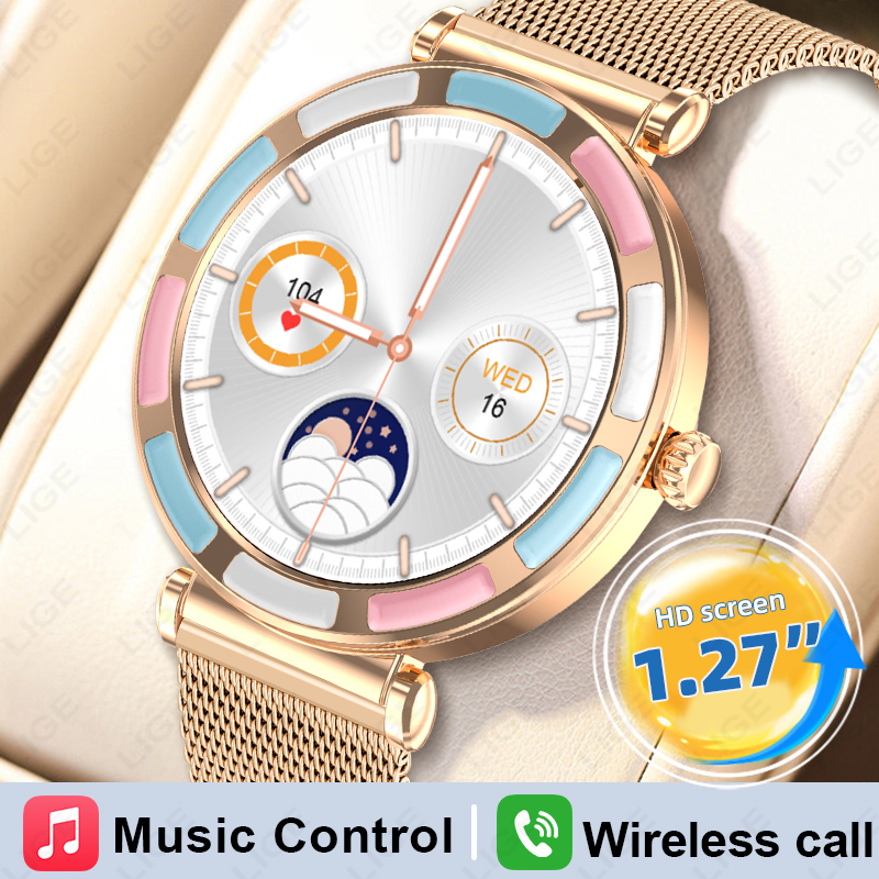 Smartwatch Luxury Watches For Women - 2026 LIGE Luxury Smart Watch For