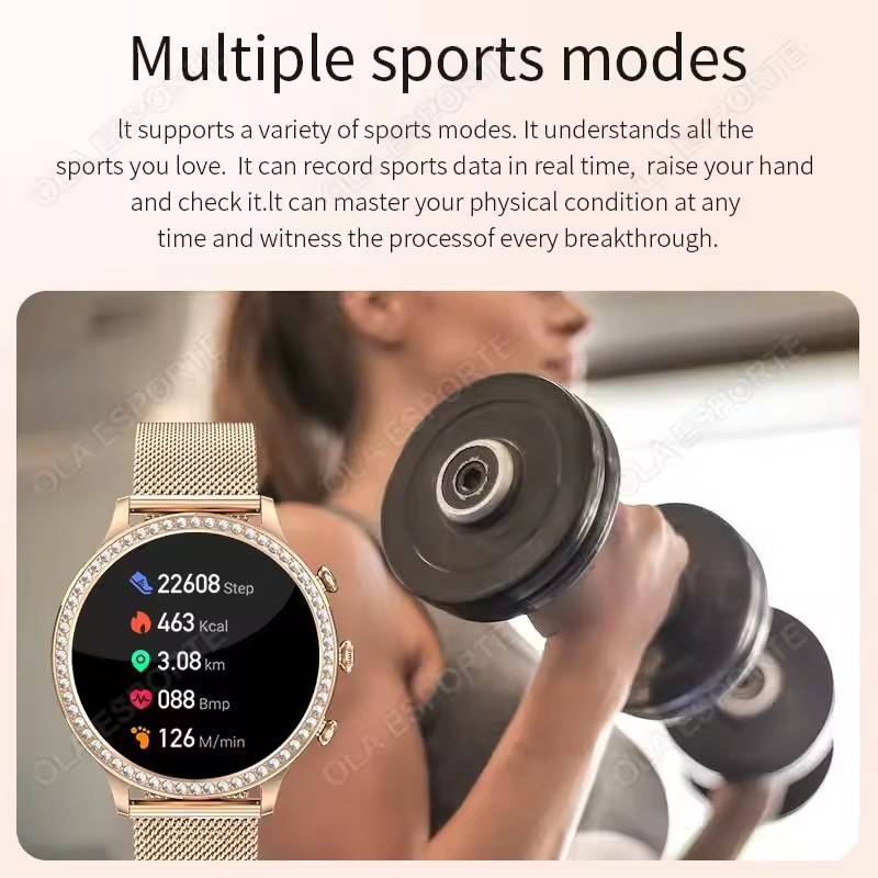 2026 New Lady Fashion Smart Wa - Smartwatch Ladies Watches For Women incelemesi ve fiyatı