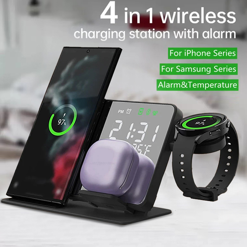 Wireless Charger Alarm Clock S - Iwatch Smartwatch incelemesi ve fiyatı