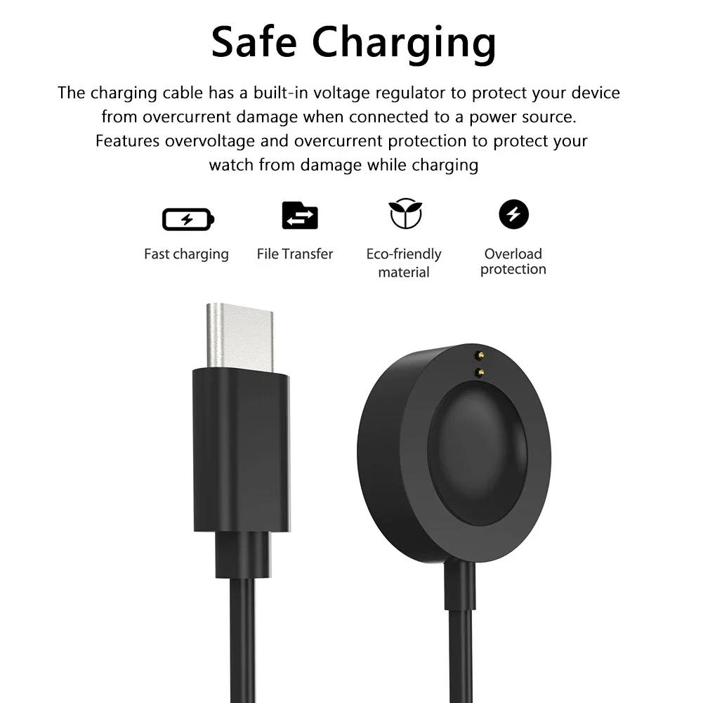 1M USB Type-C Magnetic Fast Ch - Fossil Watches Smartwatch Gen 5 incelemesi ve fiyatı