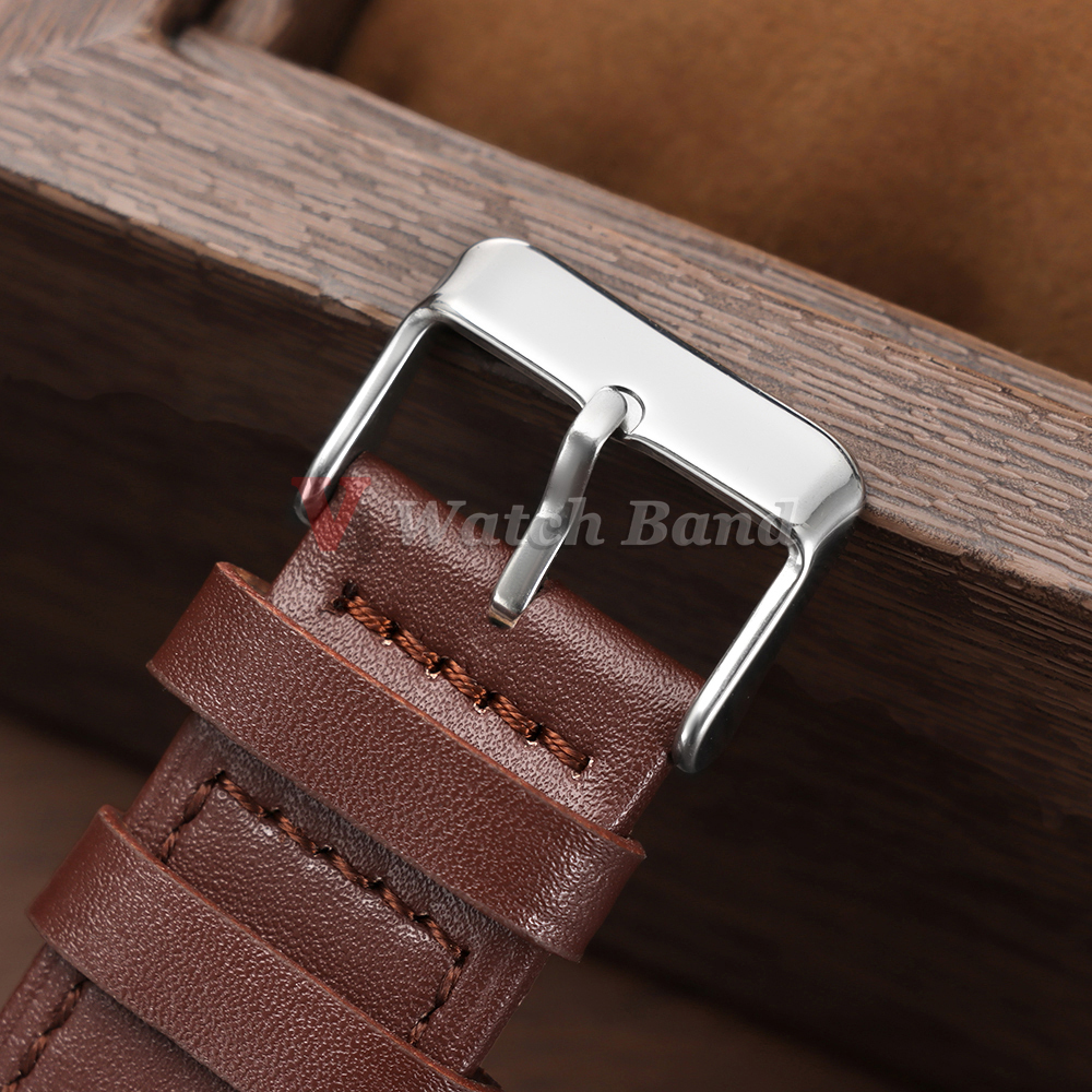 Vintage Brown Slim PU Leather  - Smartwatch Slim Watches For Men incelemesi ve fiyatı