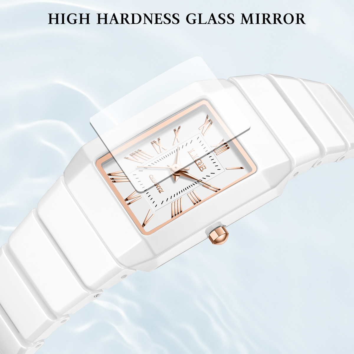 LIGE Watch women's wristwatch  - Luxury Ceramic Watch incelemesi ve fiyatı
