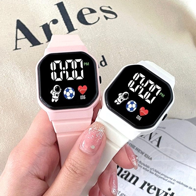 Kids Watches LED Digital Kids  - Smartwatch Digital Watches For Kid Girl incelemesi ve fiyatı