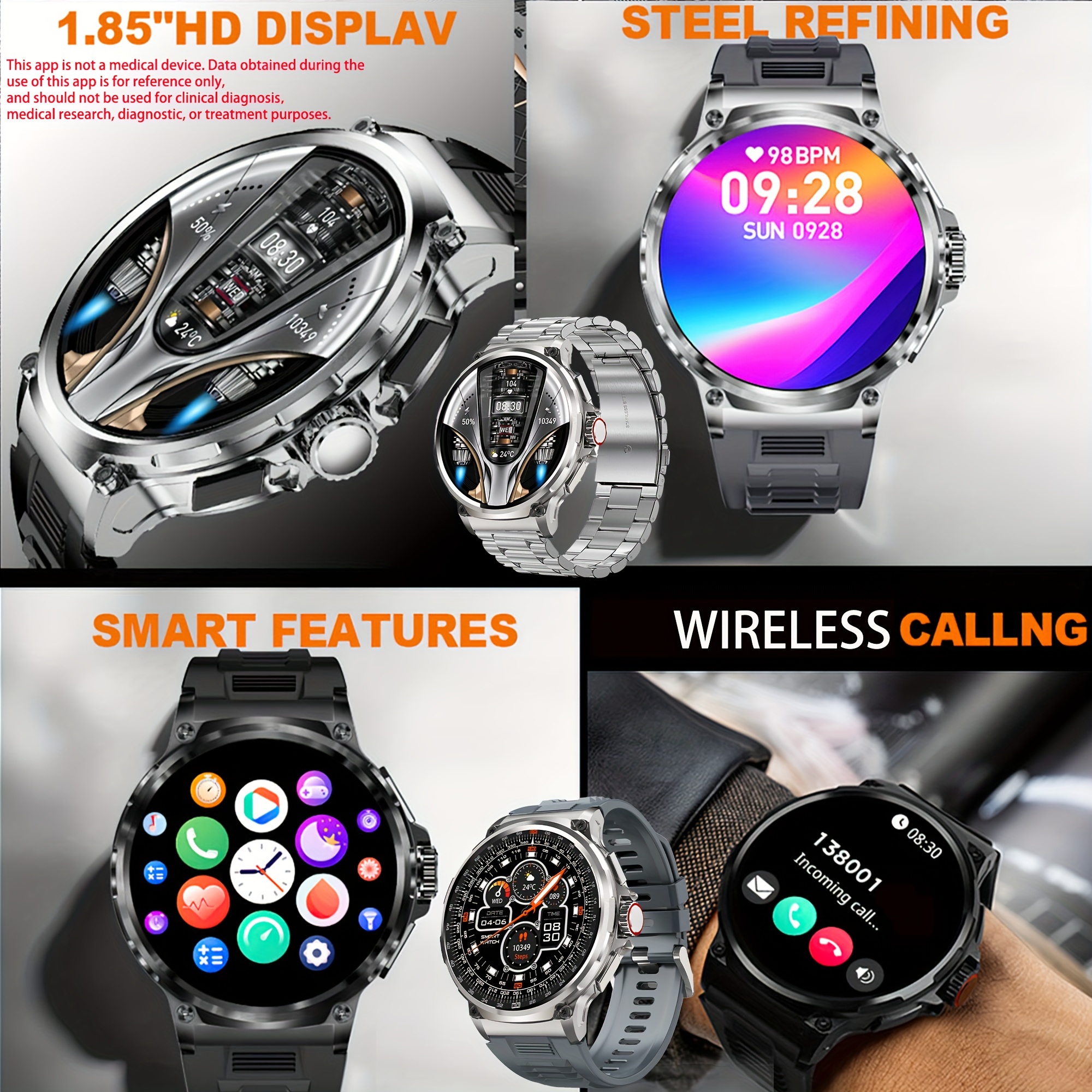 Men'S Smart Watch (Answer/Dial - Watch Smartwatch incelemesi ve fiyatı