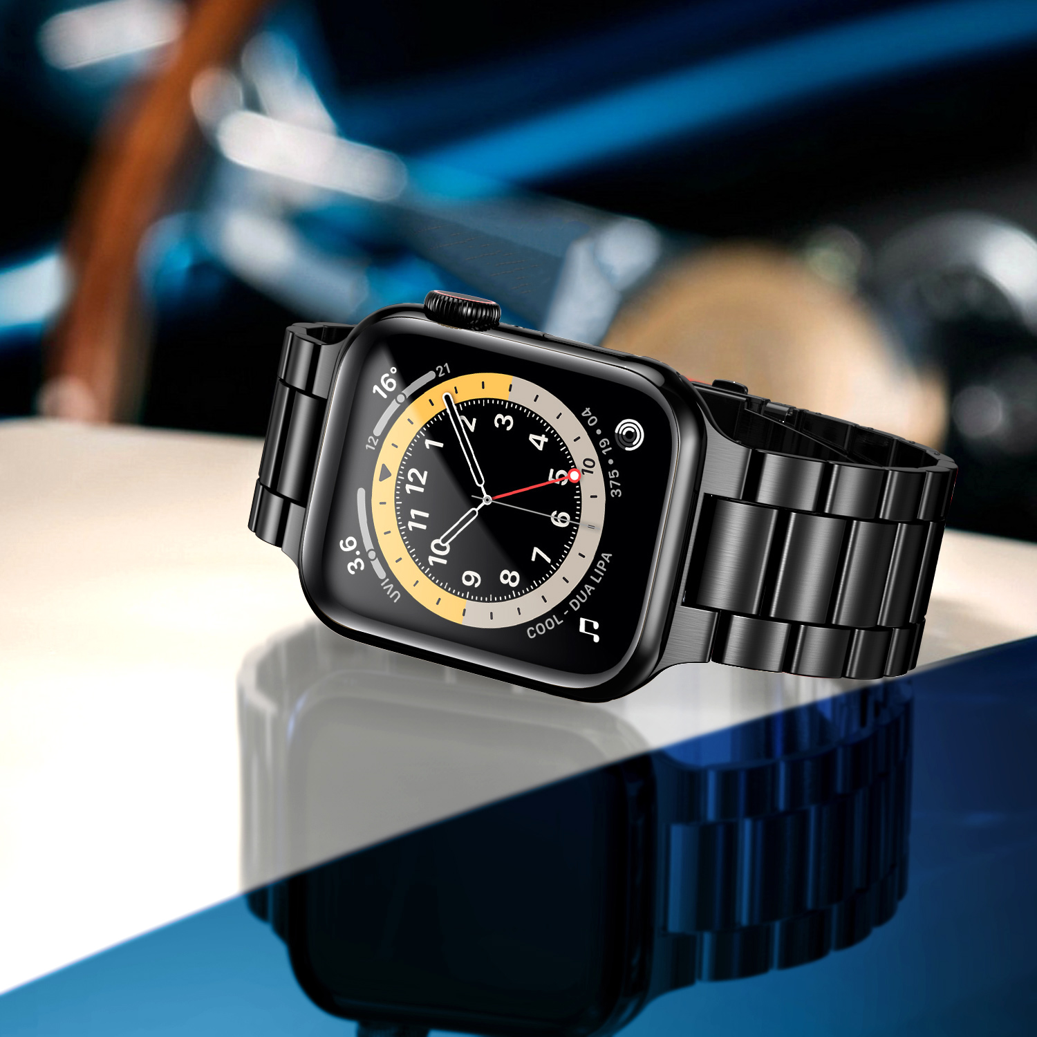 Stainless Steel Strap For Appl - Smartwatch Luxury Watches For Women incelemesi ve fiyatı
