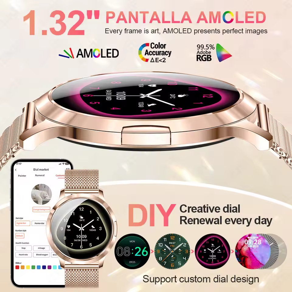 2026 New Stylish Women Smart W - Smartwatch Ladies Watches For Women incelemesi ve fiyatı
