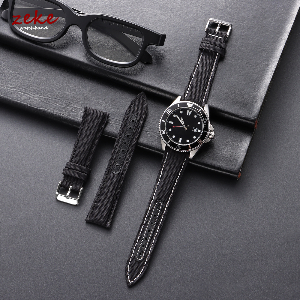 Sailcloth Watch Strap 20mm 22m - Omega Watches Smartwatch incelemesi ve fiyatı