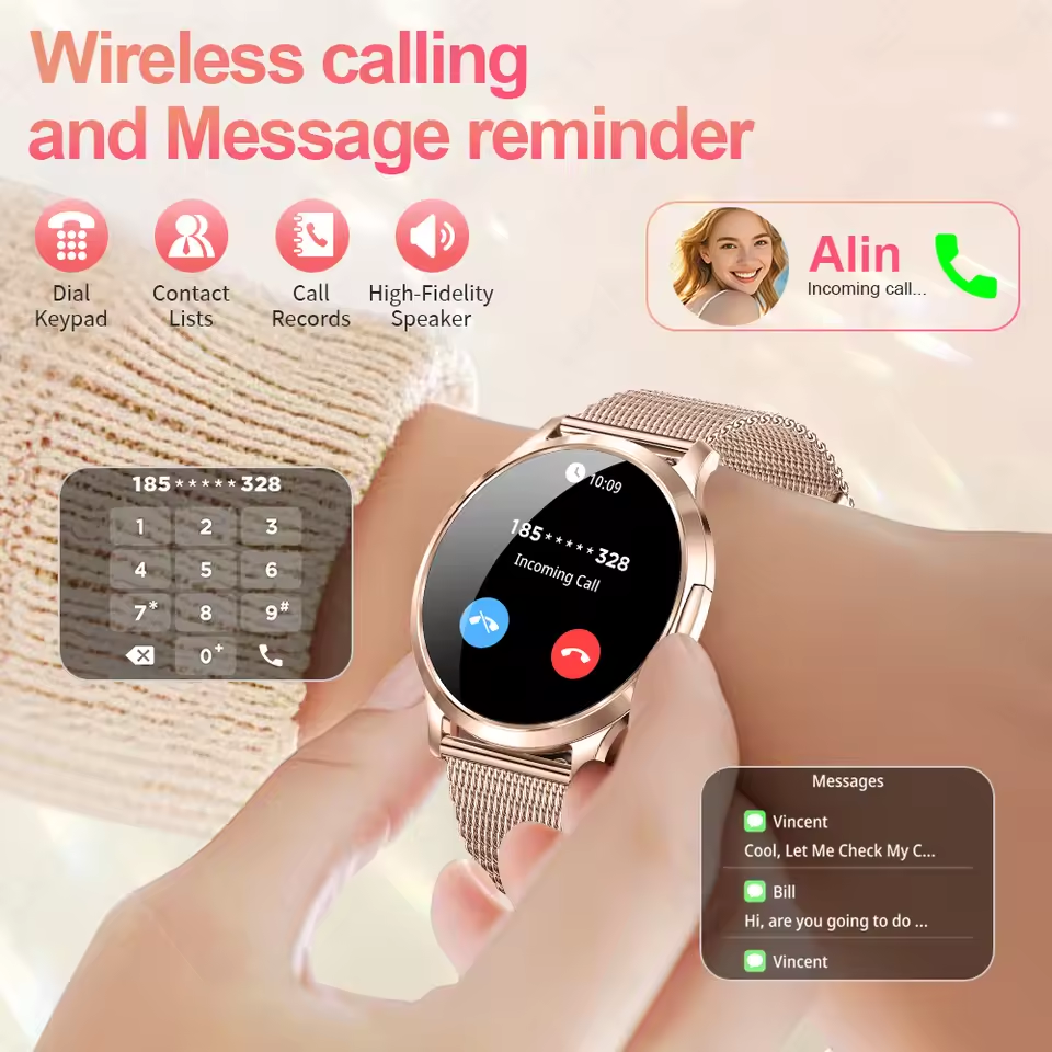 2026 New Stylish Women Smart W - Smartwatch Ladies Watches For Women incelemesi ve fiyatı