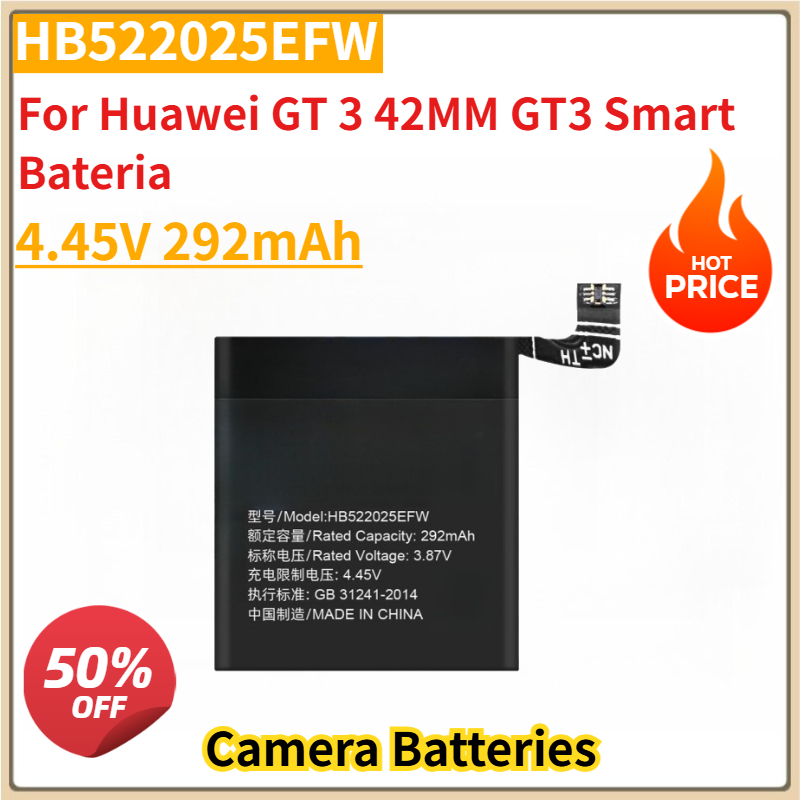 New HB522025EFW 4.45V 292mAh R - Watch Smartwatch incelemesi ve fiyatı