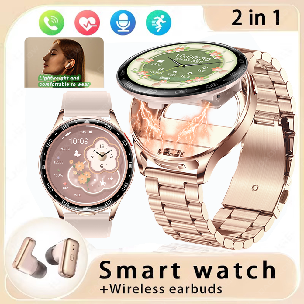 2-In-1 TWS Headset SmartWatch  - Smartwatch Noise Watches For Women incelemesi ve fiyatı