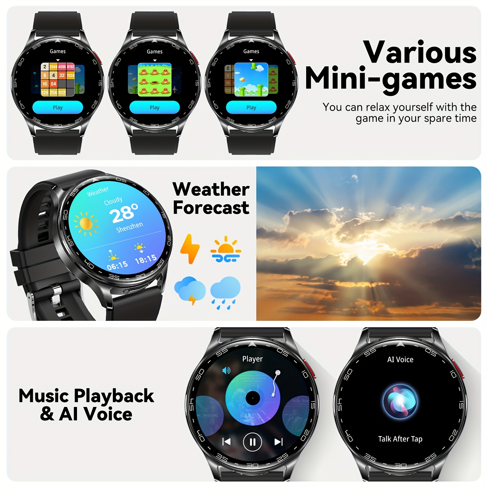 2-In-1 TWS Headset SmartWatch  - Smartwatch Noise Watches For Women incelemesi ve fiyatı