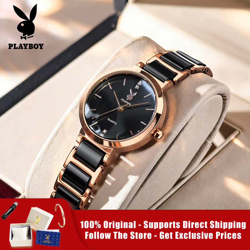 PLAYBOY 3128 Brand original au - Luxury Ceramic Watch incelemesi ve fiyatı