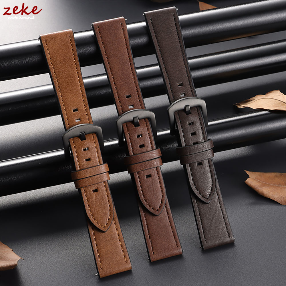 20/22mm Leather Strap Watchban - Omega Watches Smartwatch incelemesi ve fiyatı