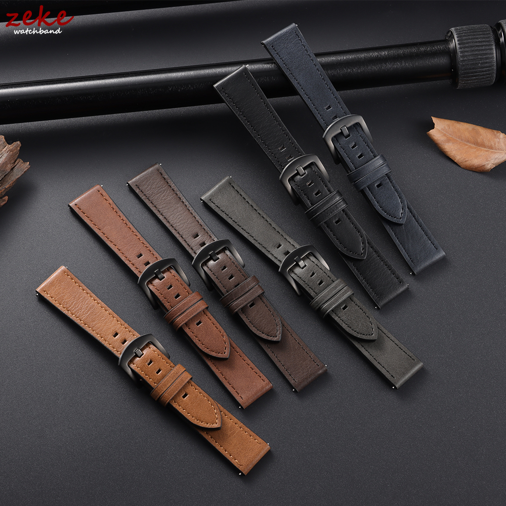 20/22mm Leather Strap Watchban - Omega Watches Smartwatch incelemesi ve fiyatı