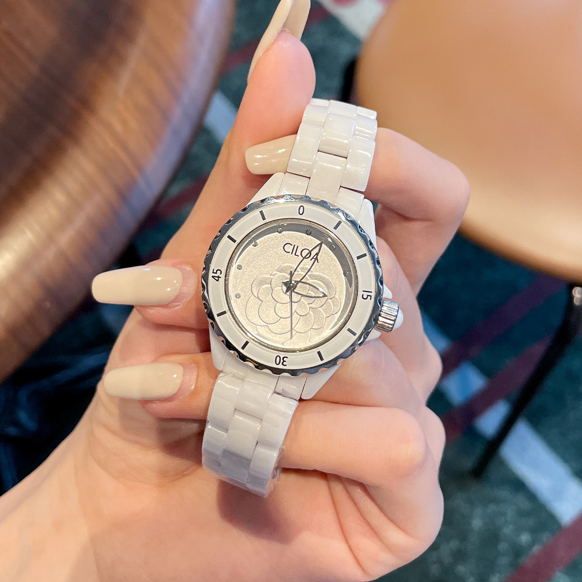 Camellia watch 2025 new women' - Luxury Ceramic Watch incelemesi ve fiyatı