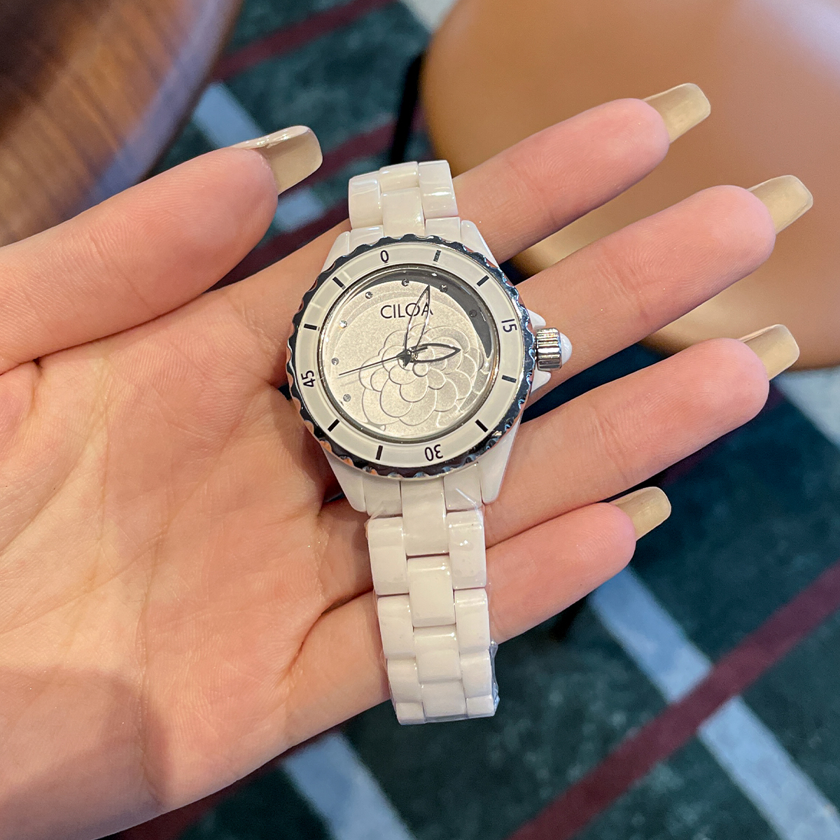 Camellia watch 2025 new women' - Luxury Ceramic Watch incelemesi ve fiyatı