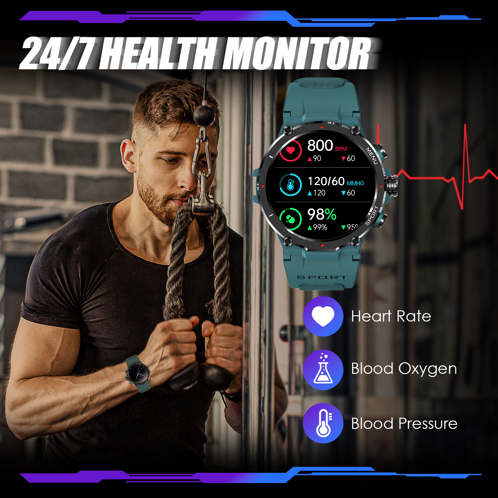 EIGIIS Military Smart Watch fo - Watch Smartwatch incelemesi ve fiyatı