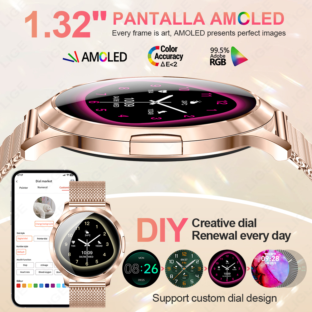 LIGE 2026 New Smart Watch Wome - Smartwatch Ladies Watches For Women incelemesi ve fiyatı