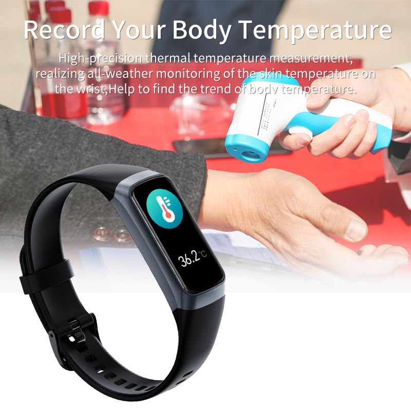 LIGE Slim Smart Watch Men 1.1