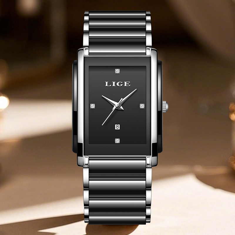 LIGE New Luxury Women Watches  - Luxury Ceramic Watch incelemesi ve fiyatı