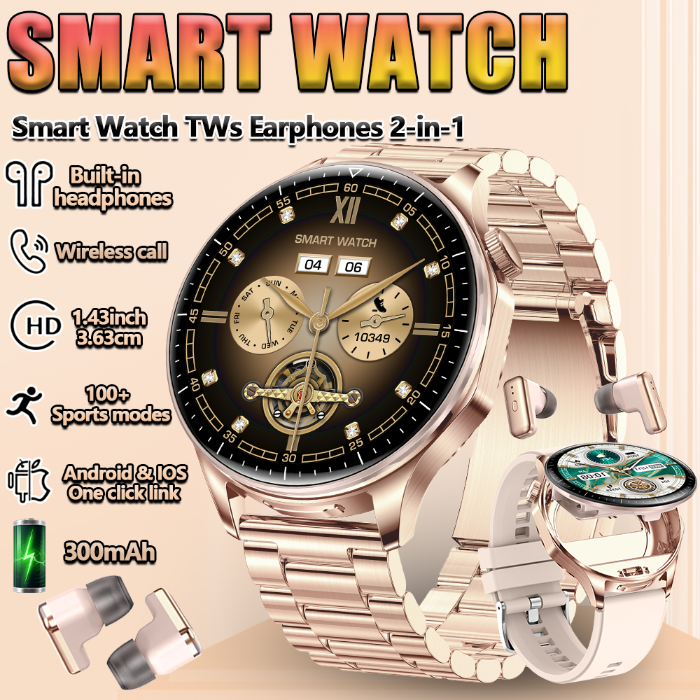 2 In 1 TWS Headset Smart Watch - Smartwatch Noise Watches For Women incelemesi ve fiyatı