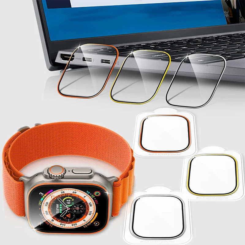 Tempered Glass for Apple Watch - Smartwatch Watches For Men incelemesi ve fiyatı