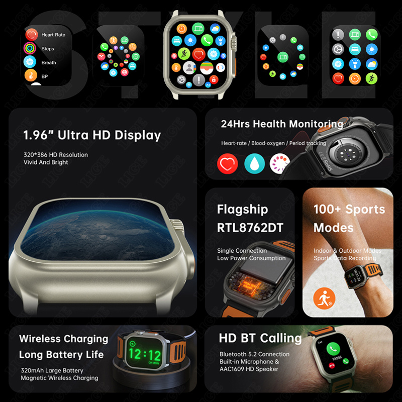 New Men Luxury Military Smart  - Smartwatch Luxury Watches For Women incelemesi ve fiyatı