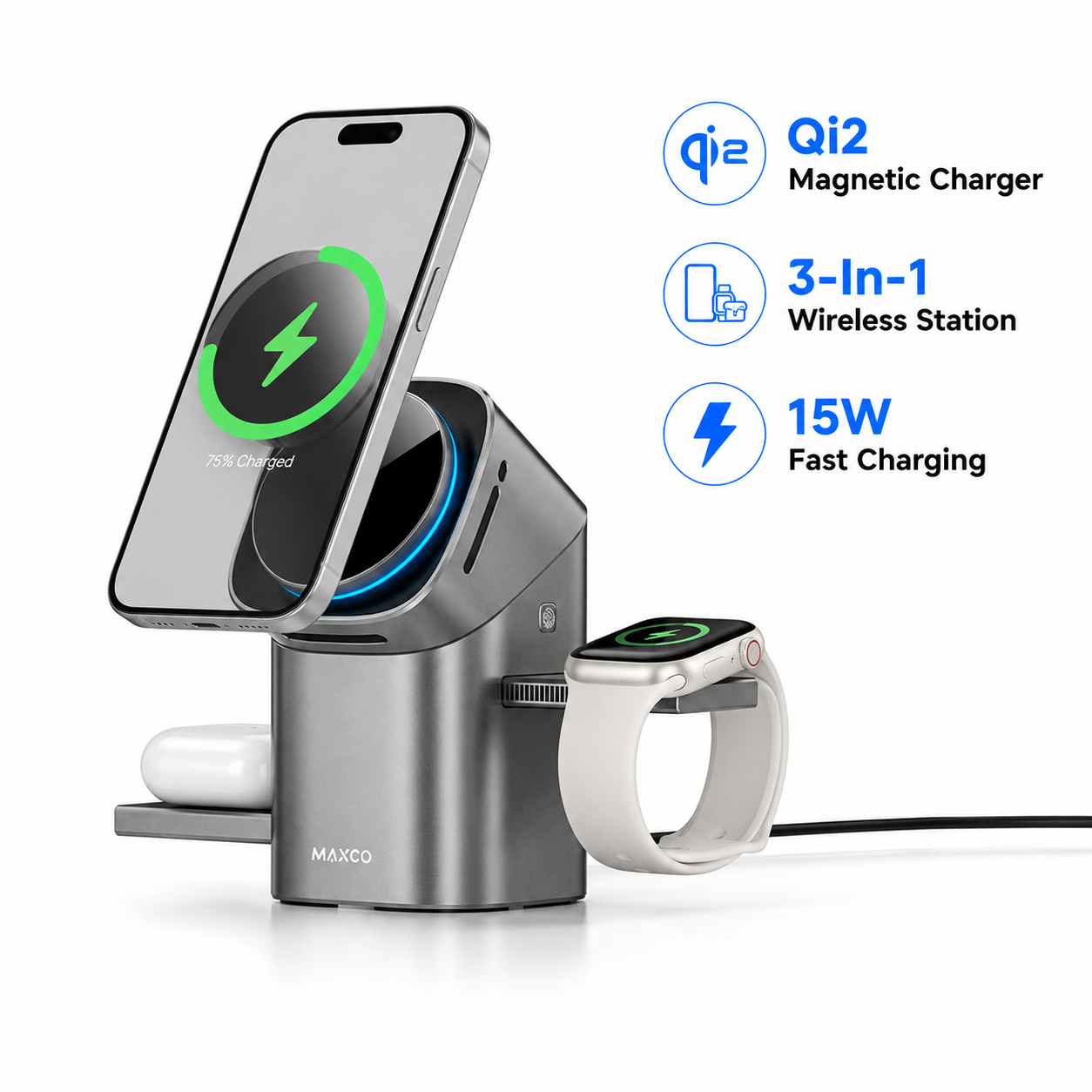 2026 Qi2 Automatic Touch Magne - Iwatch Smartwatch incelemesi ve fiyatı