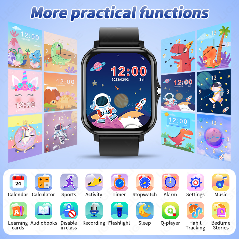 LIGE 2025 Audiobook Children S - Smartwatch Digital Watches For Kid Girl incelemesi ve fiyatı