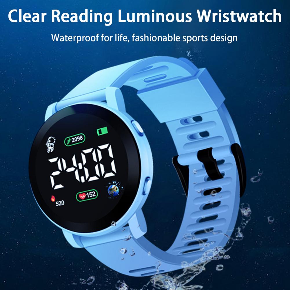 Kids LED Digital Watch Waterpr - Smartwatch Digital Watches For Kid Girl incelemesi ve fiyatı