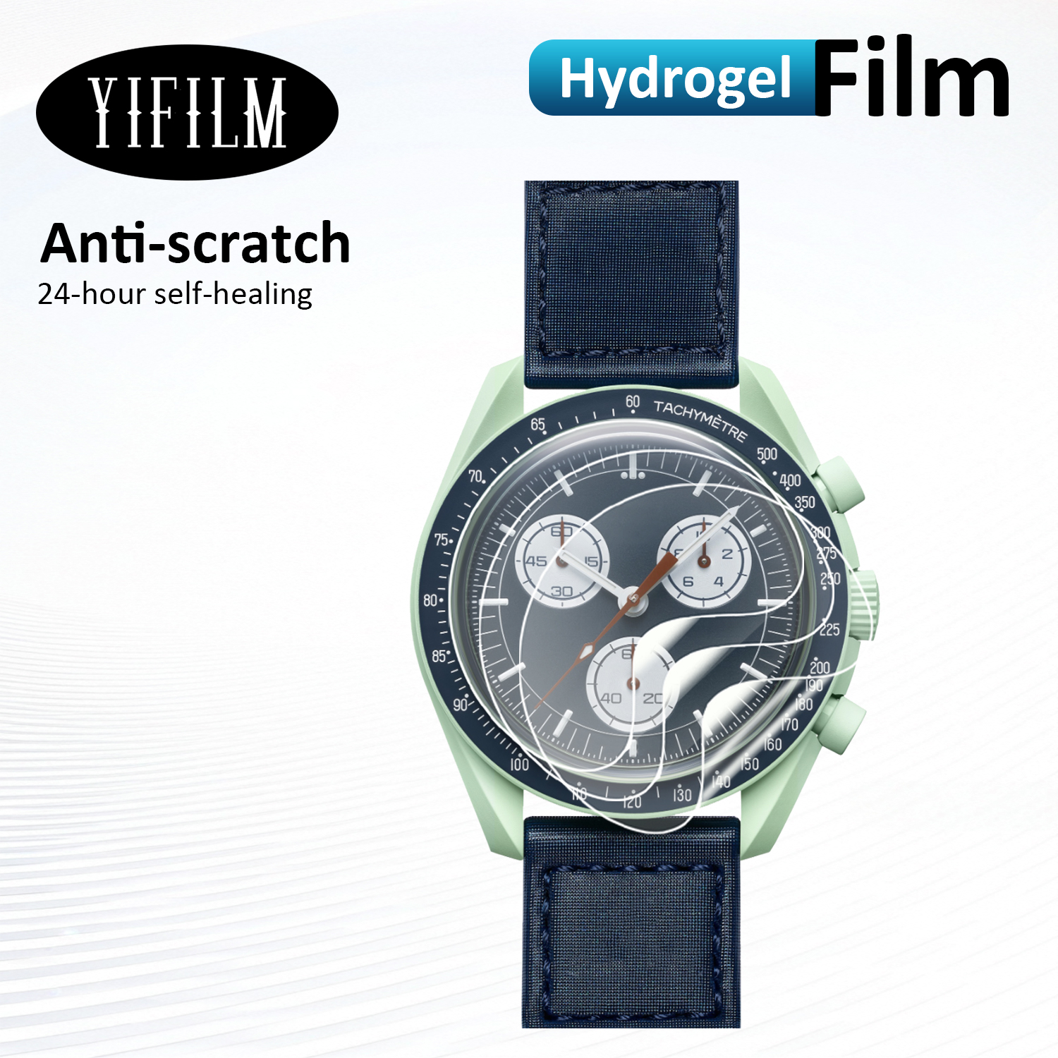 3Pcs Full Coverage Film For Om - Omega Watches Smartwatch incelemesi ve fiyatı