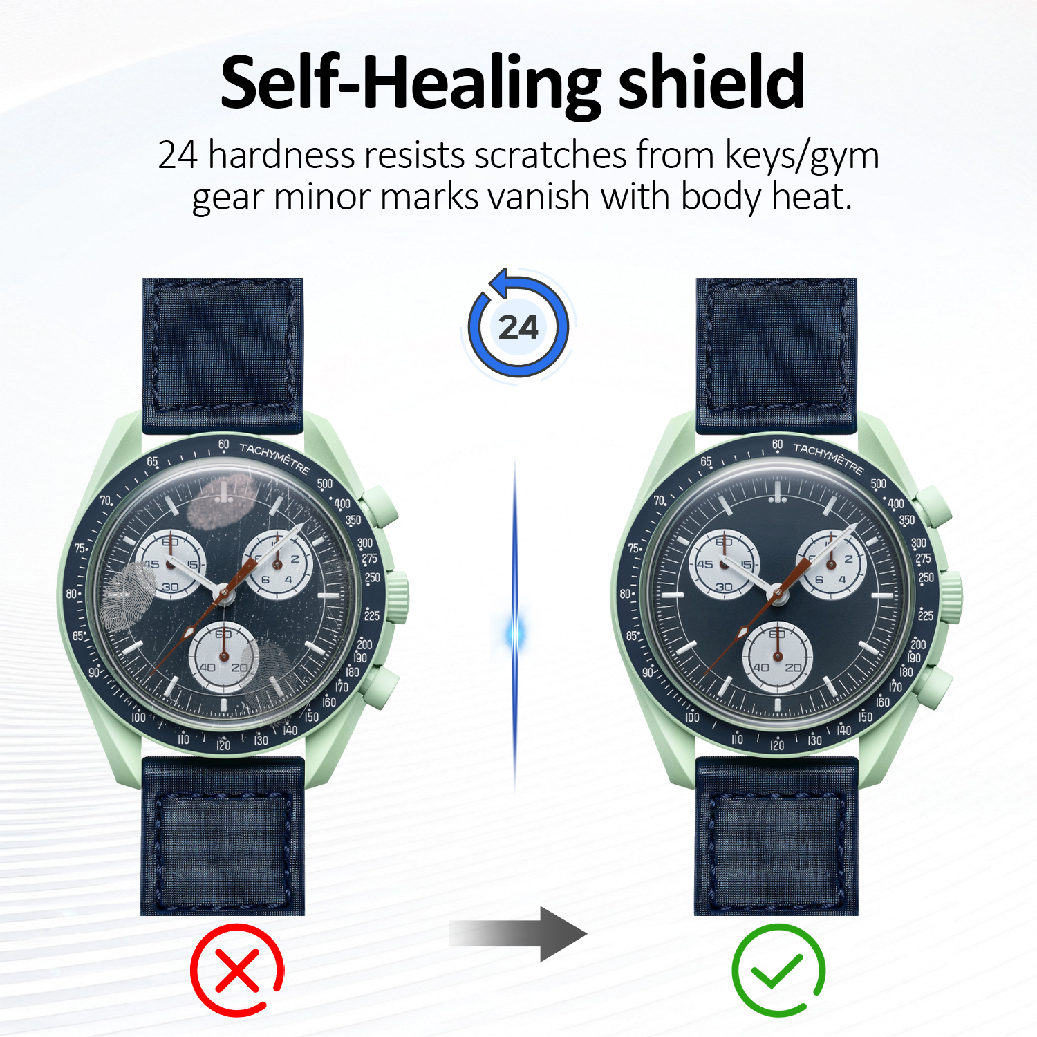 3Pcs Full Coverage Film For Om - Omega Watches Smartwatch incelemesi ve fiyatı
