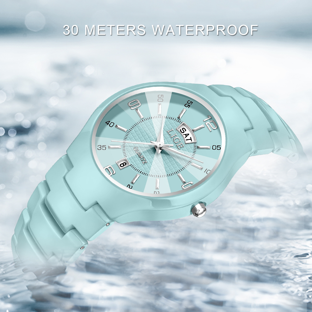 LIGE Luxury Elegant Quartz Wom - Luxury Ceramic Watch incelemesi ve fiyatı