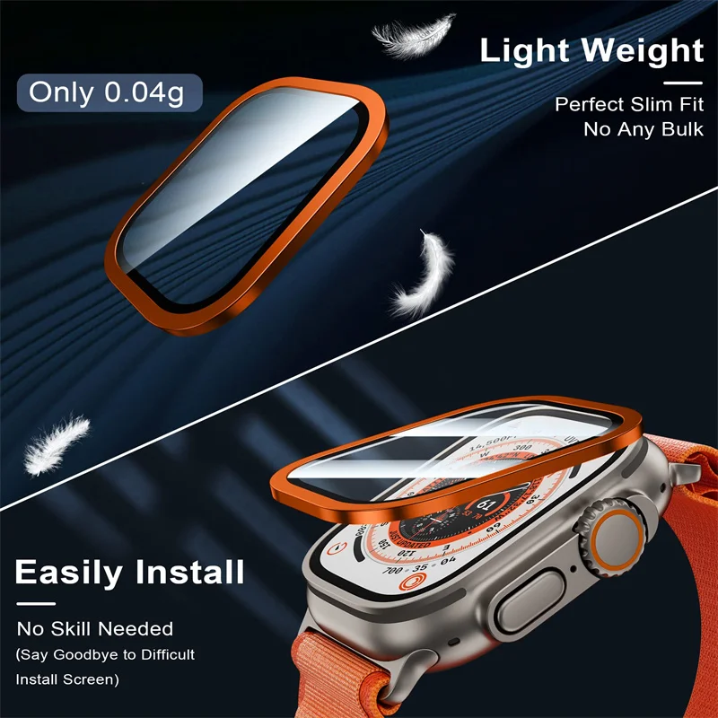 Tempered Glass for Apple Watch - Smartwatch Watches For Men incelemesi ve fiyatı