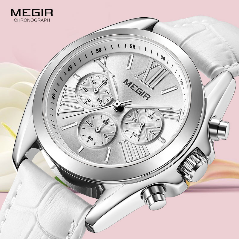 MEGIR2019 New Luxury Leather W - Luxury Ceramic Watch incelemesi ve fiyatı