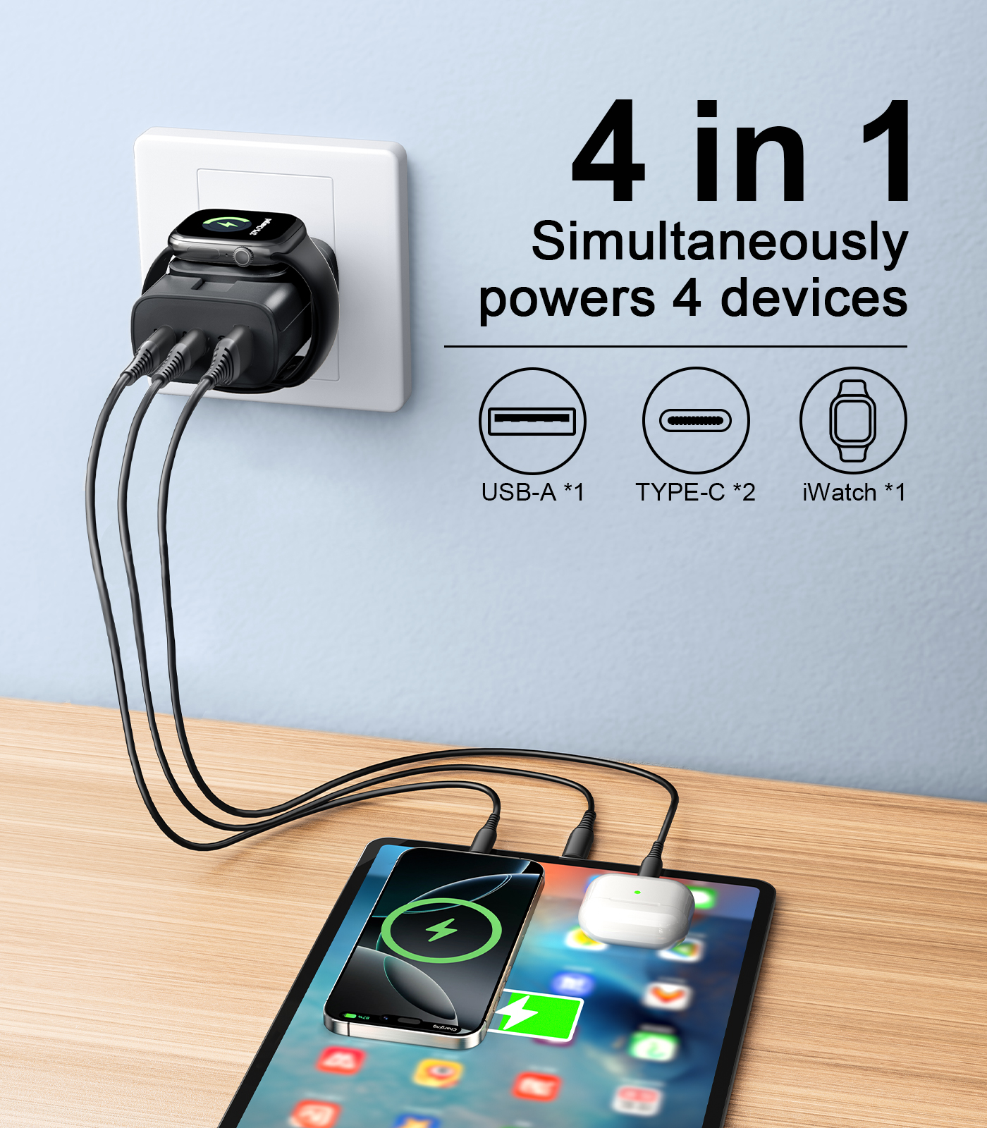 Eary 40W for Apple Charging Bl - Iwatch Smartwatch incelemesi ve fiyatı