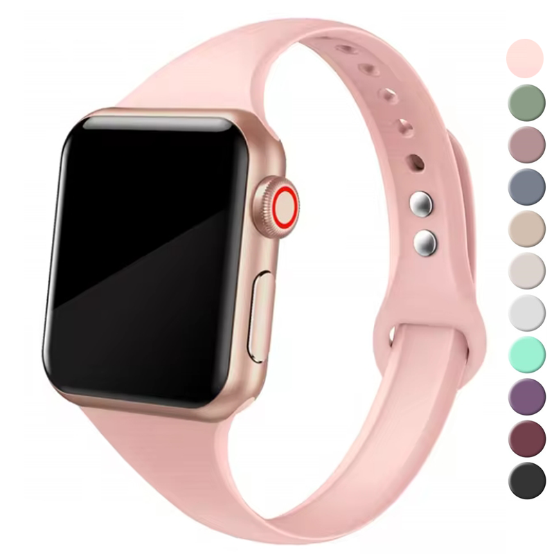 Slim Strap for Apple watch ban - Smartwatch Slim Watches For Men incelemesi ve fiyatı