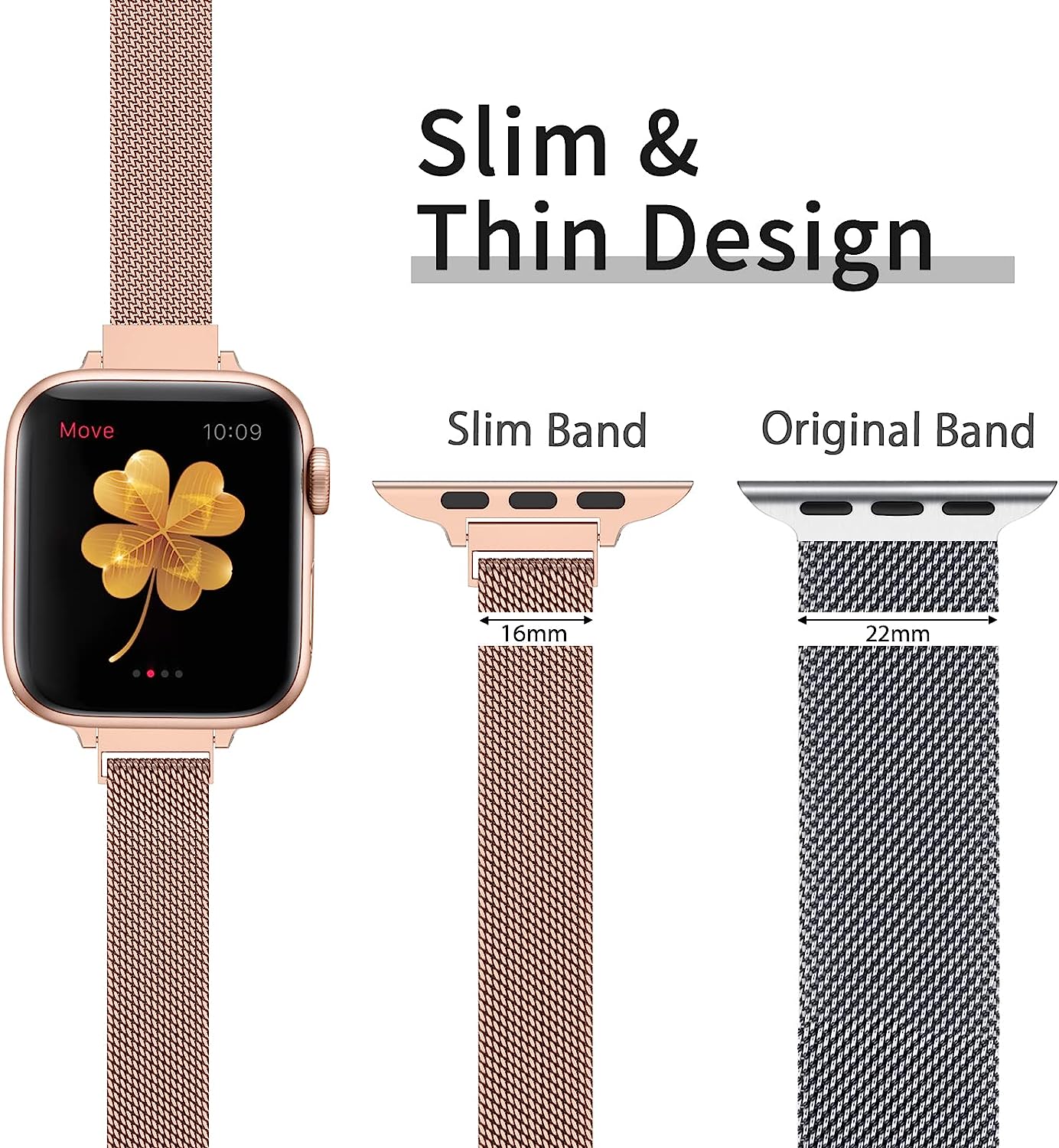 Slim Milanese Loop Strap For A - Smartwatch Slim Watches For Men incelemesi ve fiyatı