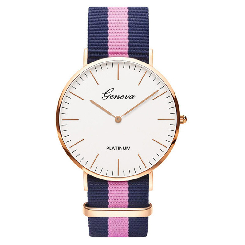 Classic Fashion Stripe Nylon B - Smartwatch Watches For Women Brands incelemesi ve fiyatı