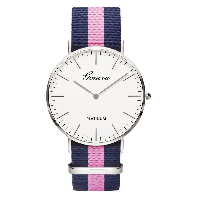Classic Fashion Stripe Nylon B - Smartwatch Watches For Women Brands incelemesi ve fiyatı