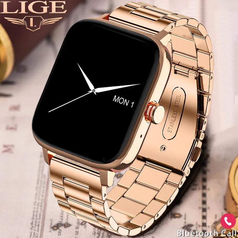 LIGE New Bluetooth Call Smart  - Smartwatch Ladies Watches For Women incelemesi ve fiyatı