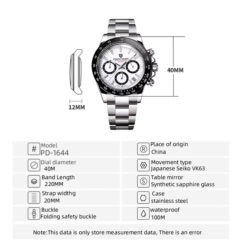 PAGANI DESIGN Top Men Business - Luxury Ceramic Watch incelemesi ve fiyatı