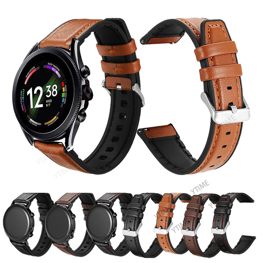 22mm Silicone Leather Band For - Fossil Watches Smartwatch Gen 5 incelemesi ve fiyatı