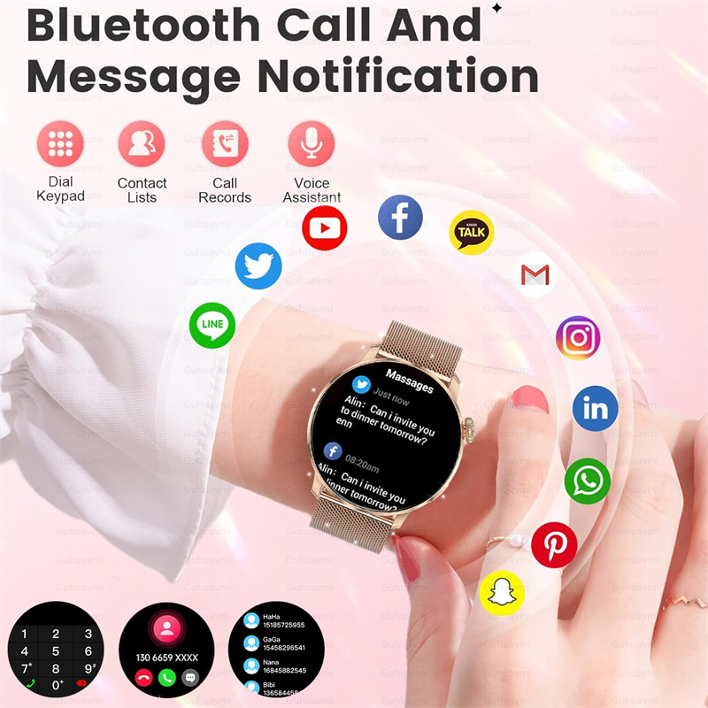2026 New Lady Fashion Smart Wa - Smartwatch Ladies Watches For Women incelemesi ve fiyatı